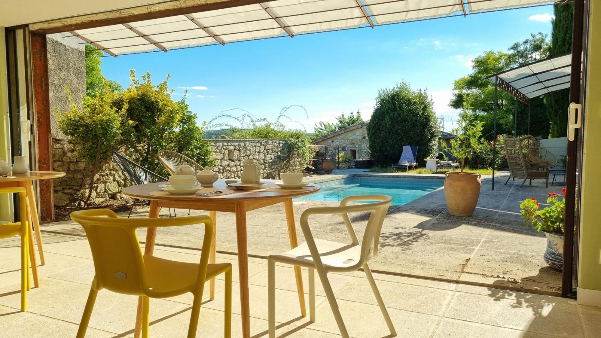 Les Toits De Valaurie Bed and Breakfast Εξωτερικό φωτογραφία